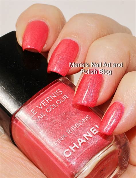 chanel pink ribbons nail polish|Chanel emblematique nail polish.